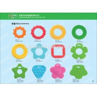 Baby toys Soft Baby Teether lovely shape pacifier silicone teethers